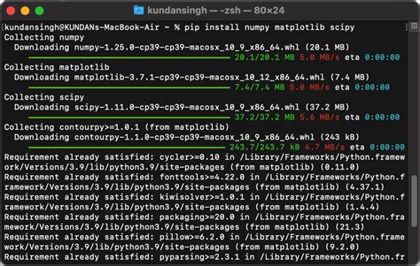 Как установить Python с помощью pip