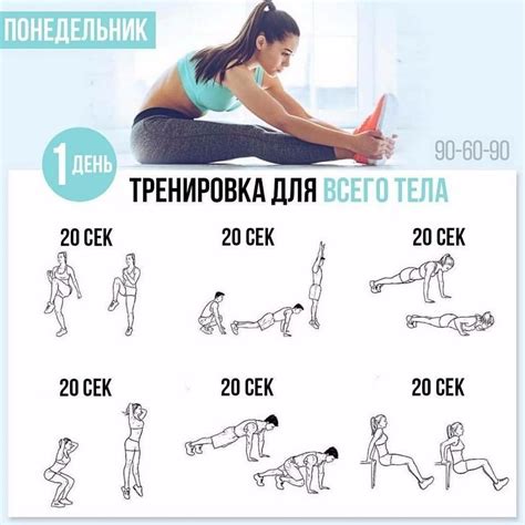 Комплексные упражнения для всего тела