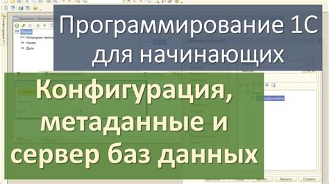 Конфигурация баз данных СДГИ