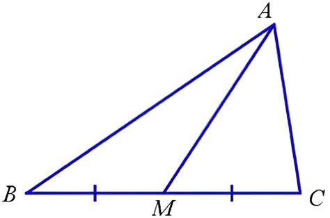 Медиана треугольника: определение и свойства