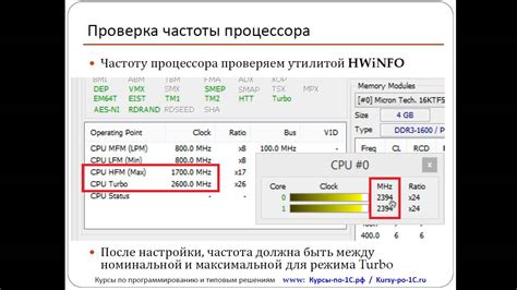 Методы для определения частоты процессора на ПК