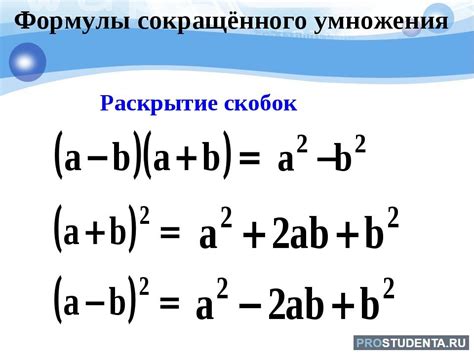 Методы сокращения корней при умножении