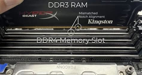 Можно ли соединить модули DDR3 с материнской платой DDR4?