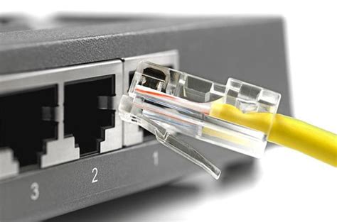 Найдите свободный Ethernet-порт