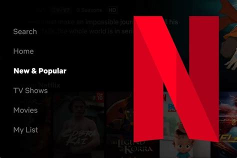 Найти и выбрать приложение Netflix