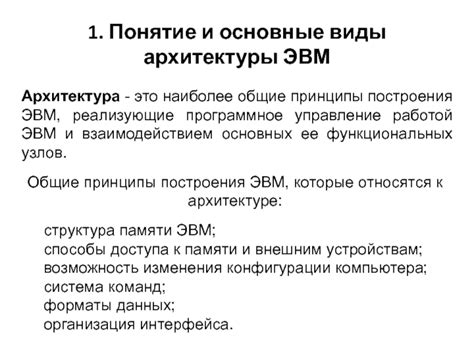 Наличие и виды