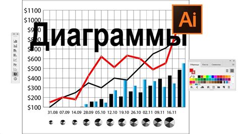 Наложение текста и графики