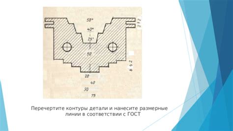 Нанесите контуры торса