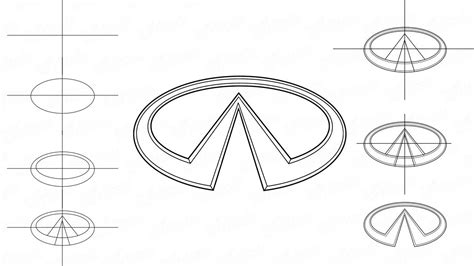 Нарисуйте Инфинити с помощью пошаговой инструкции
