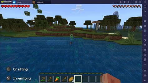 Настройка и запуск Minecraft PE на ПК через Bluestacks 5