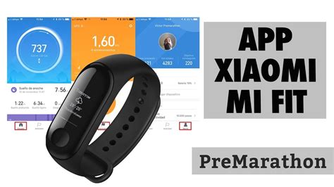 Настройка основных функций Mi Fit 3