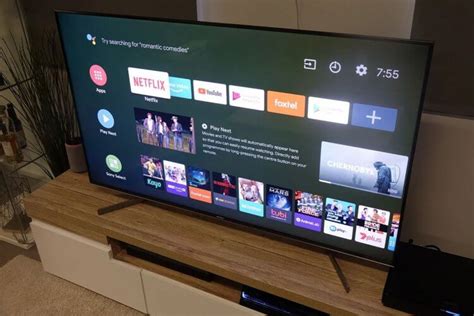 Настройка телевизора на Android TV