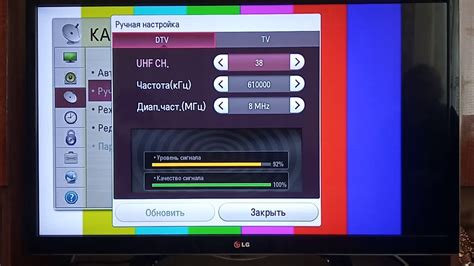 Настройка телевизора LG на МТС