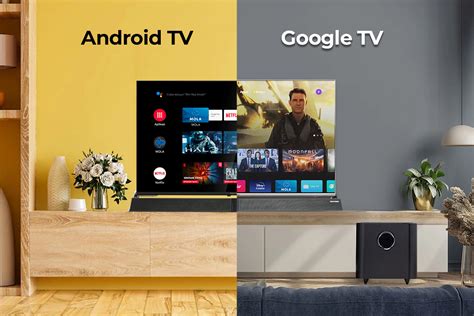 Настройка функций и настроек Android TV