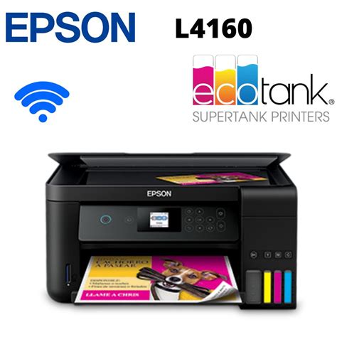 Настройка Wi-Fi на принтере Epson L4160