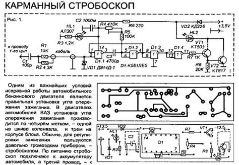 Необходимые инструменты для установки стробоскопов