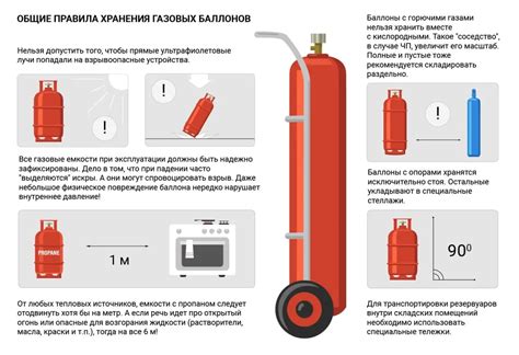 Не храните баллон на улице