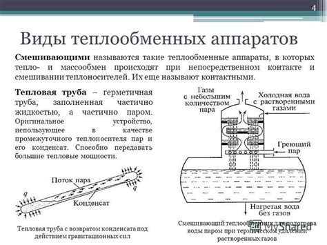 Ограничения при смешивании теплоносителей