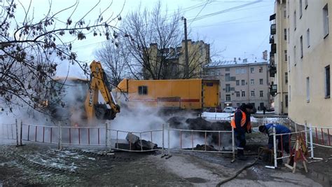 Ожидаемая дата включения горячей воды во Фрунзенском районе