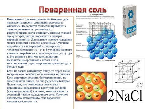 Опасности и последствия неправильного использования поваренной соли