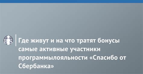 Описание программы лояльности "Спасибо"