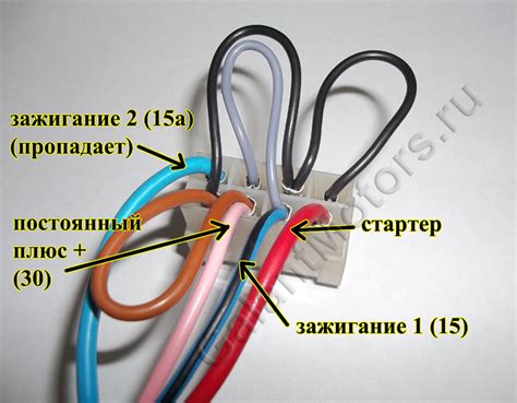 Определение полярности через внешний вид проводов