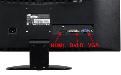 Определение расположения порта HDMI