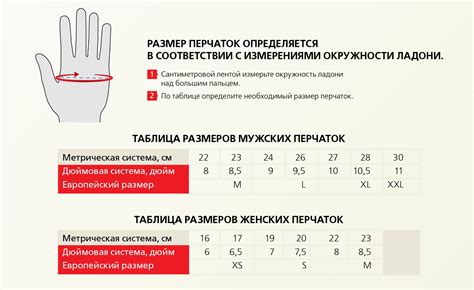 Определение стиля перчаток