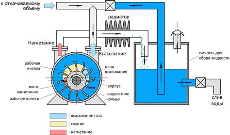 Основные компоненты вакуумного насоса и их работа
