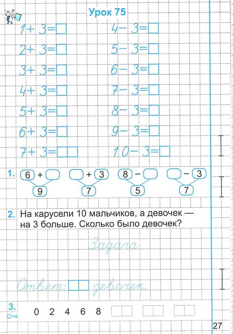 Основные принципы выполнения домашней работы в 1 классе