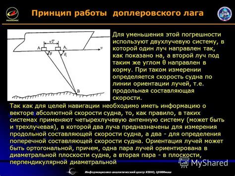 Основные принципы доплеровского лага