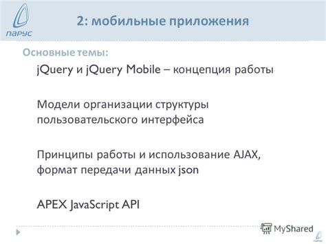 Основные принципы Ajax jQuery