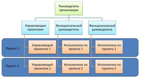 Основные элементы матричной структуры