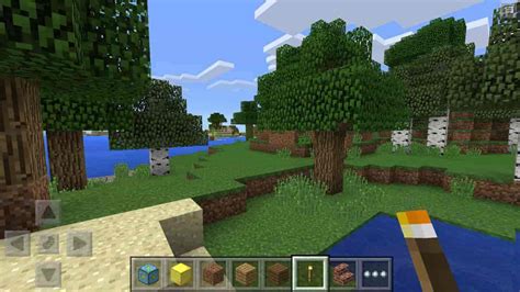 Первая версия Minecraft PE