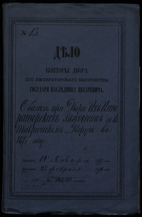 Первая постановка в 1877 году