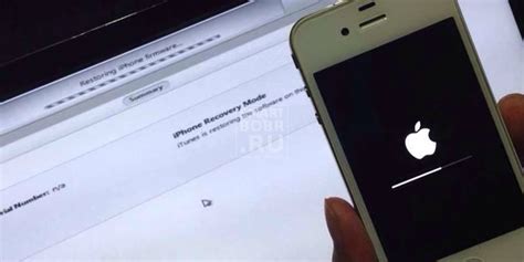 Перепрошивка iPhone через iTunes