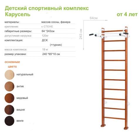 Планирование установки шведской стенки