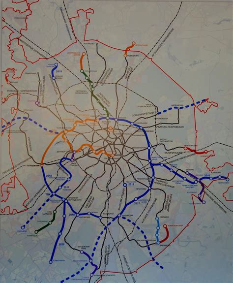 Планы по созданию метро в новой Трехгорке