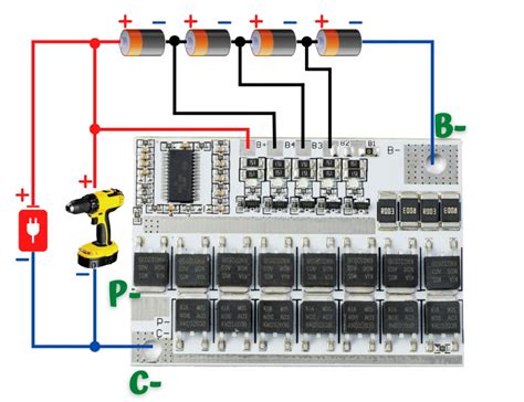 Подготовка аккумулятора и BMS 4S 100A к подключению