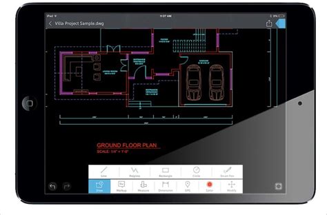 Подготовка к использованию AutoCAD на iPad Pro