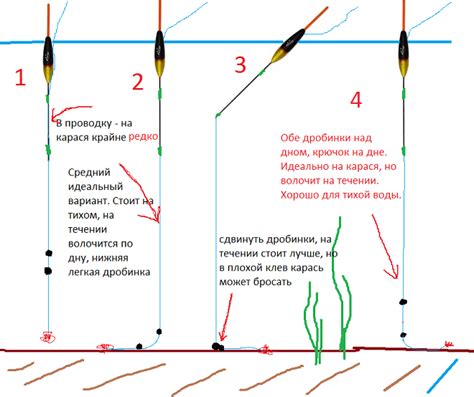 Подготовка снаряжения для ловли карася на чеснок