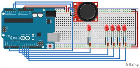 Подключение джойстика Arduino к плате