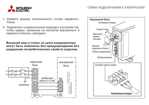 Подключение кондиционера Mitsubishi