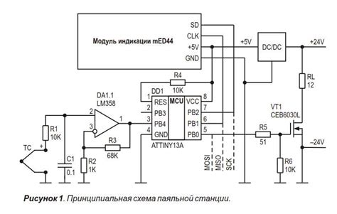 Подключение паяльника к источнику питания