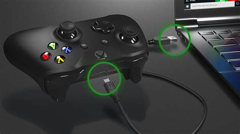 Подключение Xbox к компьютеру через USB-кабель