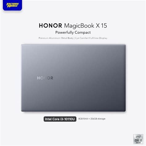 Покупка и доставка ноутбука Honor MagicBook X15