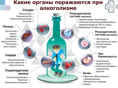 Последствия злоупотребления алкоголем в молодости