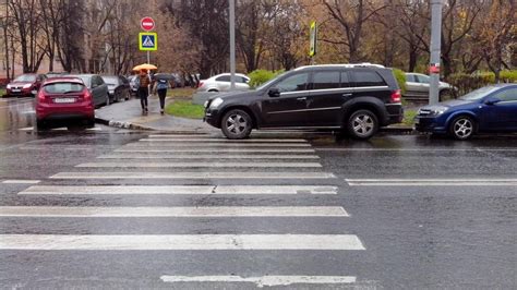 Последствия использования автомобилей на тротуаре