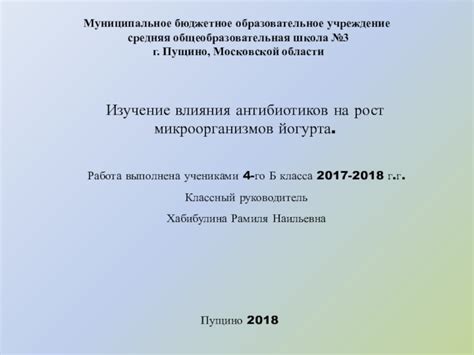 Потенциальные взаимодействия антибиотиков и йогурта