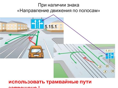 Почему запрещено заезжать на трамвайные пути при повороте?